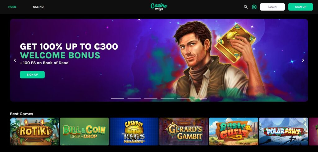 Casinoways Home Page