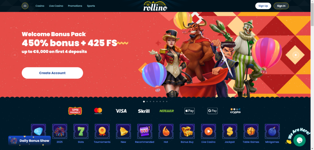 Rollino Home Page